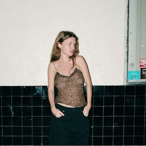 NWT Realisation Par the Evie top in Indie Leopard Print Cami Top